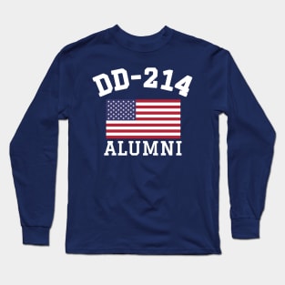 Patriotic DD-214 Alumni Long Sleeve T-Shirt